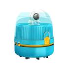 Desktop Vacuum Fan Charging Cleaning Machine Rubber Dandruff Keyboard Cleaner(Blue) - 1