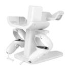 VR Stand Headset Display And Controller Holder Mount For Oculus Quest 2(White) - 3