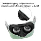 Silicone Non-Slip Protective Cover for Meta Quest 2 VR Glasses Accessories(Silver Gray) - 5