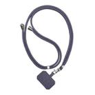 2 PCS Phone Lanyard Adjustable Detachable Neck Cord with Card(Dark Gray) - 1