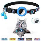 Pet Colored Bell Tassel Collar for Airtag Tracker(Blue) - 1