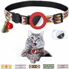 Pet Colored Bell Tassel Collar for Airtag Tracker(Red) - 1