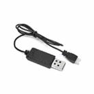 10PCS USB Charging Cable 3.7V 350mAh Air To Air Plug Without Protecting For Drone(Black) - 2