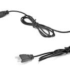 10PCS USB Charging Cable 3.7V 350mAh Air To Air Plug Without Protecting For Drone(Black) - 3