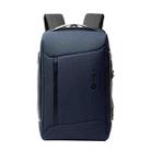 SKV B20430 Men Large Capacity Commute Computer Bag Business Casual Backpack(Blue) - 1