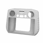 Sunnylife For Mini 3 Pro DJI RC Remote Control Silicone Protective Case, Style: Without Hood (Gray) - 1