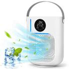 Desktop Spray Humidification Cooler Portable Water Fan(White) - 1