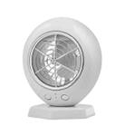 Home Office Portable Desktop Spray Fan Air Cooler, Spec: Plug-in Model(White) - 1