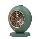 Home Office Portable Desktop Spray Fan Air Cooler, Spec: Battery Model(Green) - 1