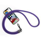 Mobile Phone Mountaineering Rope Lanyard  Can Be Hung Neck Or Crossbody(Violet) - 1