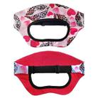 VR Glasses Sweatproof Breathable Eye Mask(Black White Flower) - 2