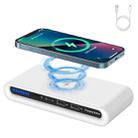 N67 15W Wireless Charger+1 Type-C+2 Type-A Port Charger with Atmosphere Lights Without Plug - 1
