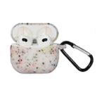 For AirPods 1/2 Bluetooth Earphone Silicone Case(Transparent Floral) - 1