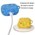 For AirPods Pro Bluetooth Earphone Silicone Case(Blue Floral) - 5