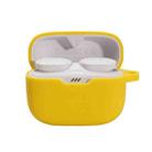 For JBL T230NC TWS Wireless Bluetooth Headphones Silicone Case(Yellow) - 1