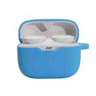 For JBL T230NC TWS Wireless Bluetooth Headphones Silicone Case(Sky Blue) - 1