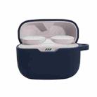 For JBL T230NC TWS Wireless Bluetooth Headphones Silicone Case(Afternoon Blue) - 1