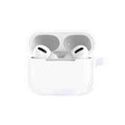 Bluetooth Earphone Soft Silicone Case For AirPods Pro (Translucent) - 1