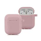 Bluetooth Earphone Soft Silicone Case For AirPods (Pink) - 1