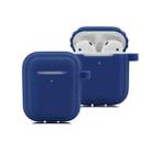 Bluetooth Earphone Soft Silicone Case For AirPods 1/2 (Sapphire) - 1