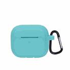 Bluetooth Earphone Soft Silicone Case For AirPods 3 (Mint Green) - 1