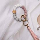 For Airpods Tassel Beaded Bracelet Earphone Case, Color: Glittering Bead - 1
