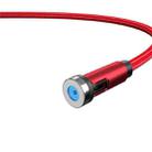 CC56 Dust Plug Rotating Magnetic Wire, Cbale Length: 1m, Style: Line(Red) - 1