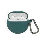 Silicone Bluetooth Earphone Cover For Huawei FreeBuds 4E(Pine Green) - 1