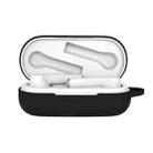 Bluetooth Earphone Silicone Protective Case for Huawei Honor FlyPods 3(Black) - 1