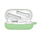 Bluetooth Earphone Silicone Protective Case for Huawei Honor FlyPods 3(Matcha Green) - 1