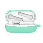 Bluetooth Earphone Silicone Protective Case for Huawei Honor FlyPods 3(Mint Green) - 1
