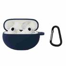 Bluetooth Earphone Silicone Cover For OPPO Enco X2 With Buckle(Noon Blue) - 1