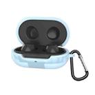 2 PCS Bluetooth Earphone Silicone Cover For Samsung Galaxy Buds(Light Blue) - 1
