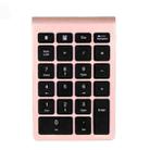 BT304 22 Keys Laptop Mini Wireless Keyboard, Spec: Bluetooth (Gold) - 1