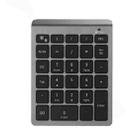 BT302 28 Keys Laptop Mini Wireless Keyboard, Spec: Bluetooth (Gray) - 1