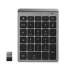 BT302 28 Keys Laptop Mini Wireless Keyboard, Spec: 2.4G (Gray) - 1