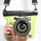 Tteoobl  20m Underwater Diving Camera Housing Case Pouch  Camera Waterproof Dry Bag, Size: M(Green) - 1