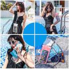 Tteoobl Diving Phone Waterproof Bag Can Be Hung Neck Or Tied Arm, Size: Large(Gray Blue) - 6
