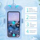 Tteoobl Diving Phone Waterproof Bag Can Be Hung Neck Or Tied Arm, Size: Extra 7.2 Inch(White) - 4