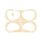 2 PCS Headphone Inner Cover Protective Metal Dustproof Sticker for AirPods 3(A2) - 1
