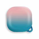 Gradient Headphone Cover For Samsung Buds Pro/Buds Live/Buds 2(Pink Blue) - 1