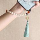 Braided Rope Pearl Mobile Phone Case Pendant Mobile Phone Lanyard Wrist Rope - 1