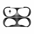 2 PCS Headphone Inner Cover Sticker Dustproof Protective Film For Airpods 3(Black) - 1