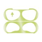 2 PCS Headphone Inner Cover Sticker Dustproof Protective Film For Airpods 3(Green) - 1