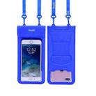 Tteoobl  30m Underwater Mobile Phone Waterproof Bag, Size: Large(Blue) - 1