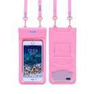 Tteoobl  30m Underwater Mobile Phone Waterproof Bag, Size: Large(Pink) - 1
