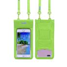 Tteoobl  30m Underwater Mobile Phone Waterproof Bag, Size: Large(Green) - 1