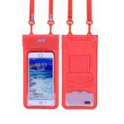 Tteoobl  30m Underwater Mobile Phone Waterproof Bag, Size: Small(Red) - 1