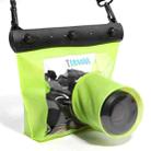 Tteoobl  T-518 20M Underwater Diving Bag Slr Camera Housing Case Pouch Dry Bag M(Green) - 1
