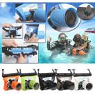 Tteoobl  T-518 20M Underwater Diving Bag Slr Camera Housing Case Pouch Dry Bag L(Blue) - 5